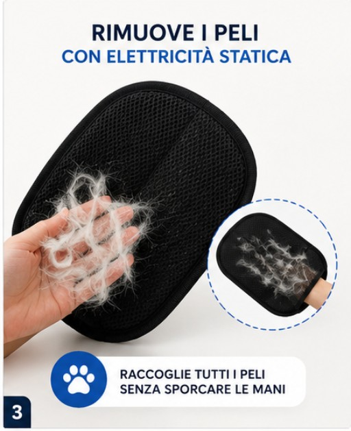 Guanto Leva-Peli per Cani e Gatti | CoolPaws