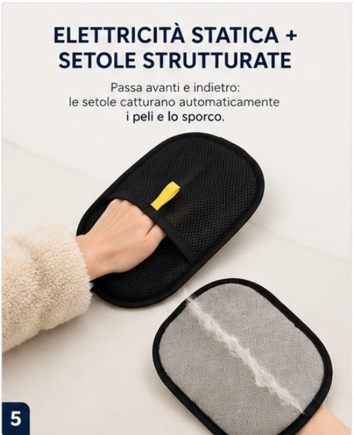 Guanto Leva-Peli per Cani e Gatti | CoolPaws