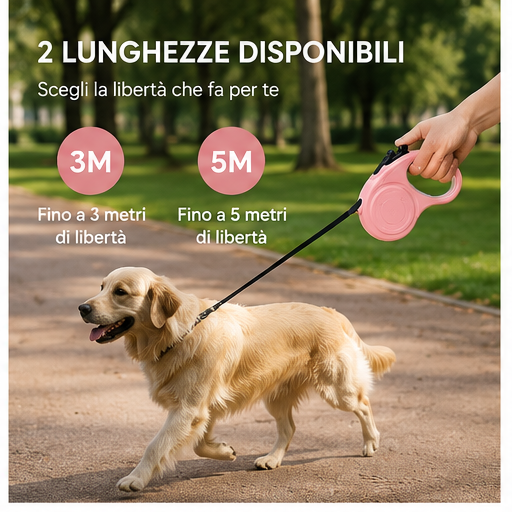 Guinzaglio Automatico Estensibile per Cani | CoolPaws