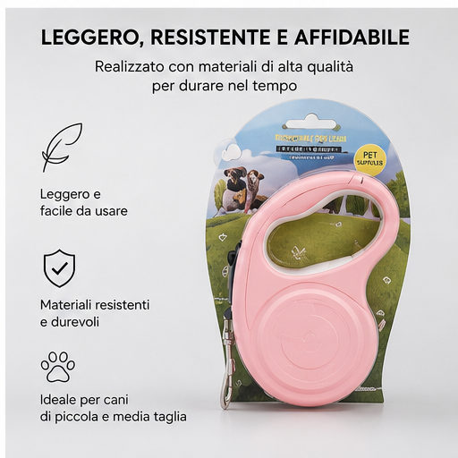 Guinzaglio Automatico Estensibile per Cani | CoolPaws