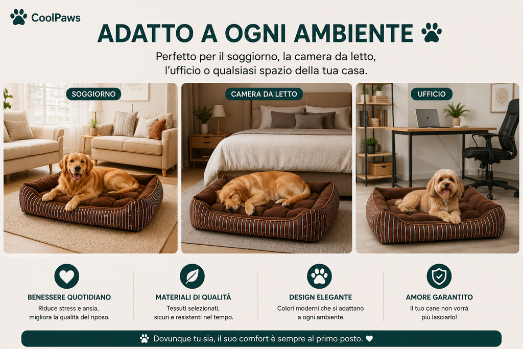 Cuccia Morbida Premium per Cani e Gatti – Ultra Comfort con Bordi Rialzati | CoolPaws