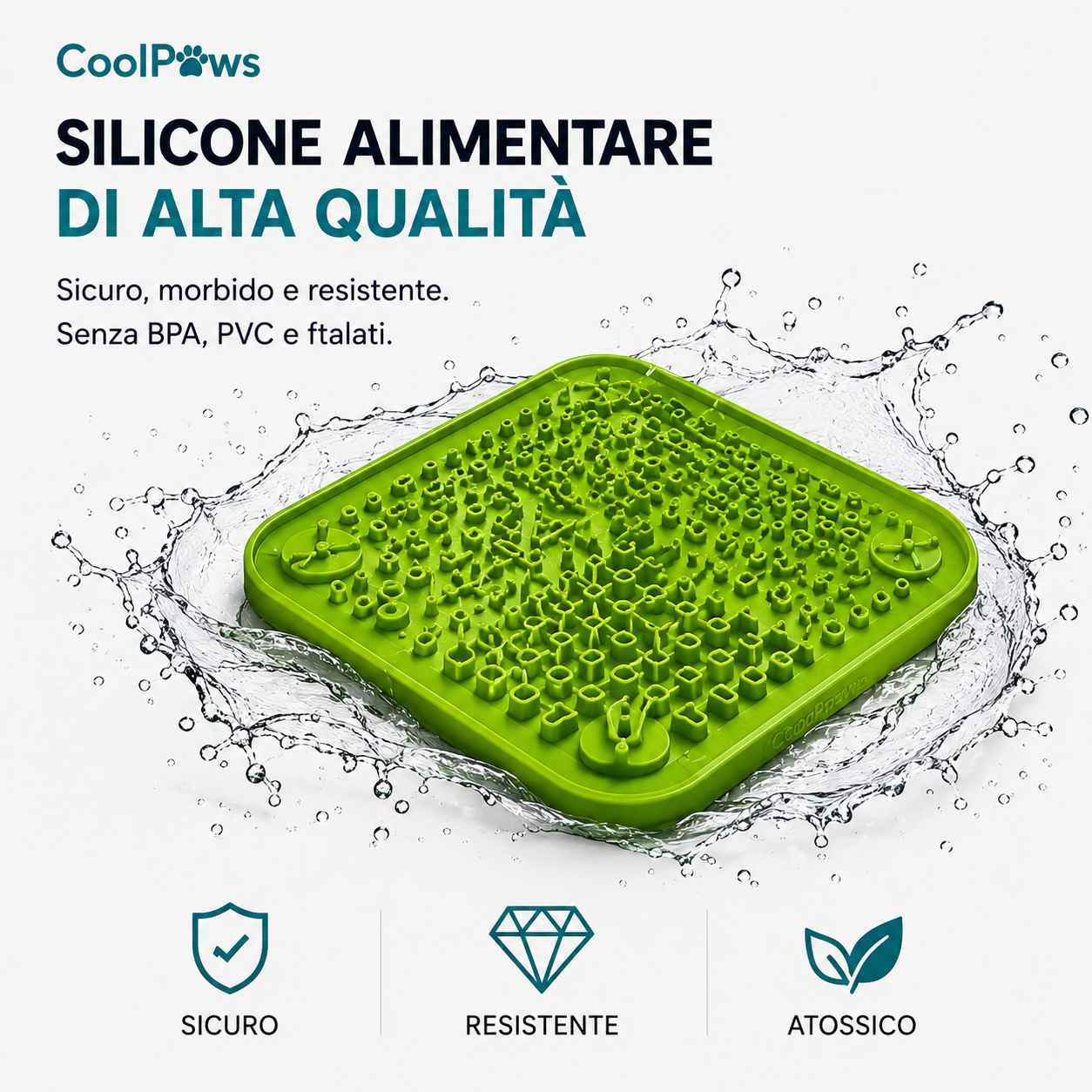 Tappetino Lecca-Premi Antistress per Cani | CoolPaws