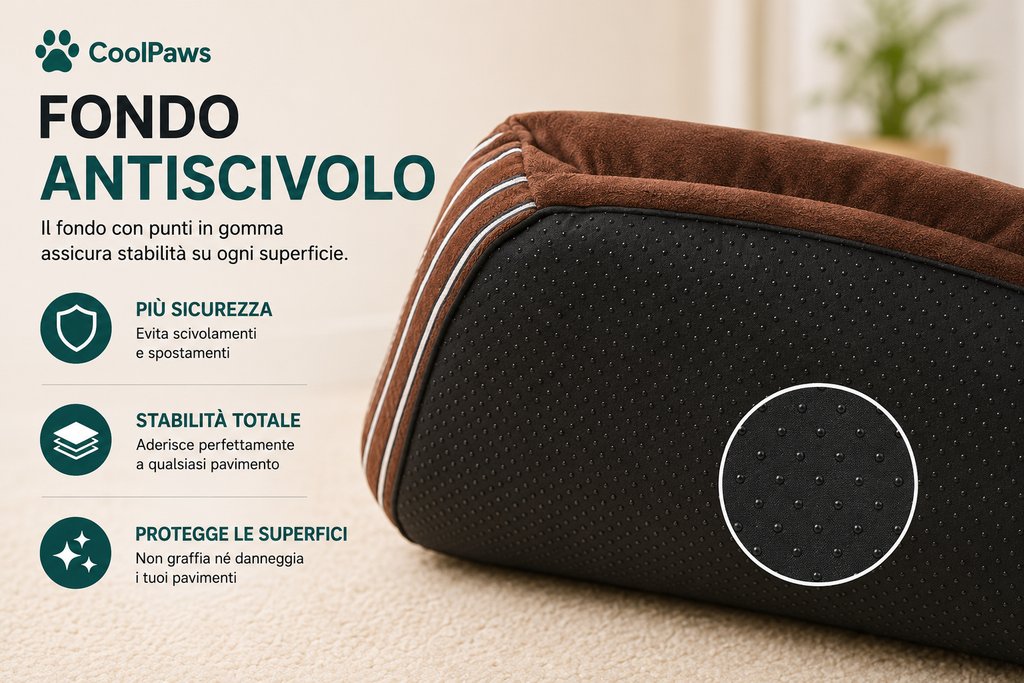 Cuccia Morbida Premium per Cani e Gatti – Ultra Comfort con Bordi Rialzati | CoolPaws