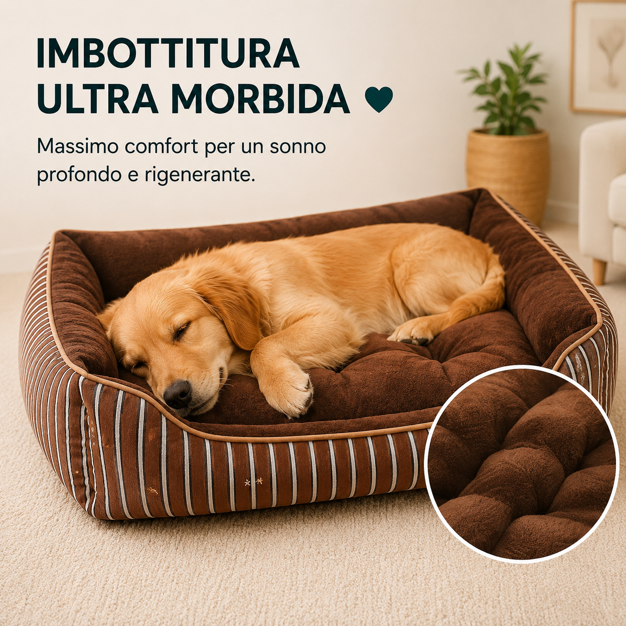 Cuccia Morbida Premium per Cani e Gatti – Ultra Comfort con Bordi Rialzati | CoolPaws