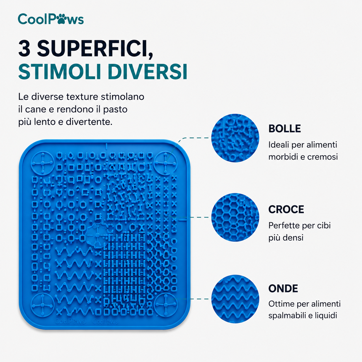 Tappetino Lecca-Premi Antistress per Cani | CoolPaws