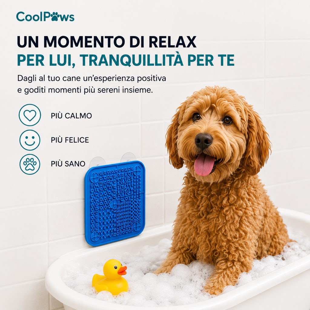 Tappetino Lecca-Premi Antistress per Cani | CoolPaws