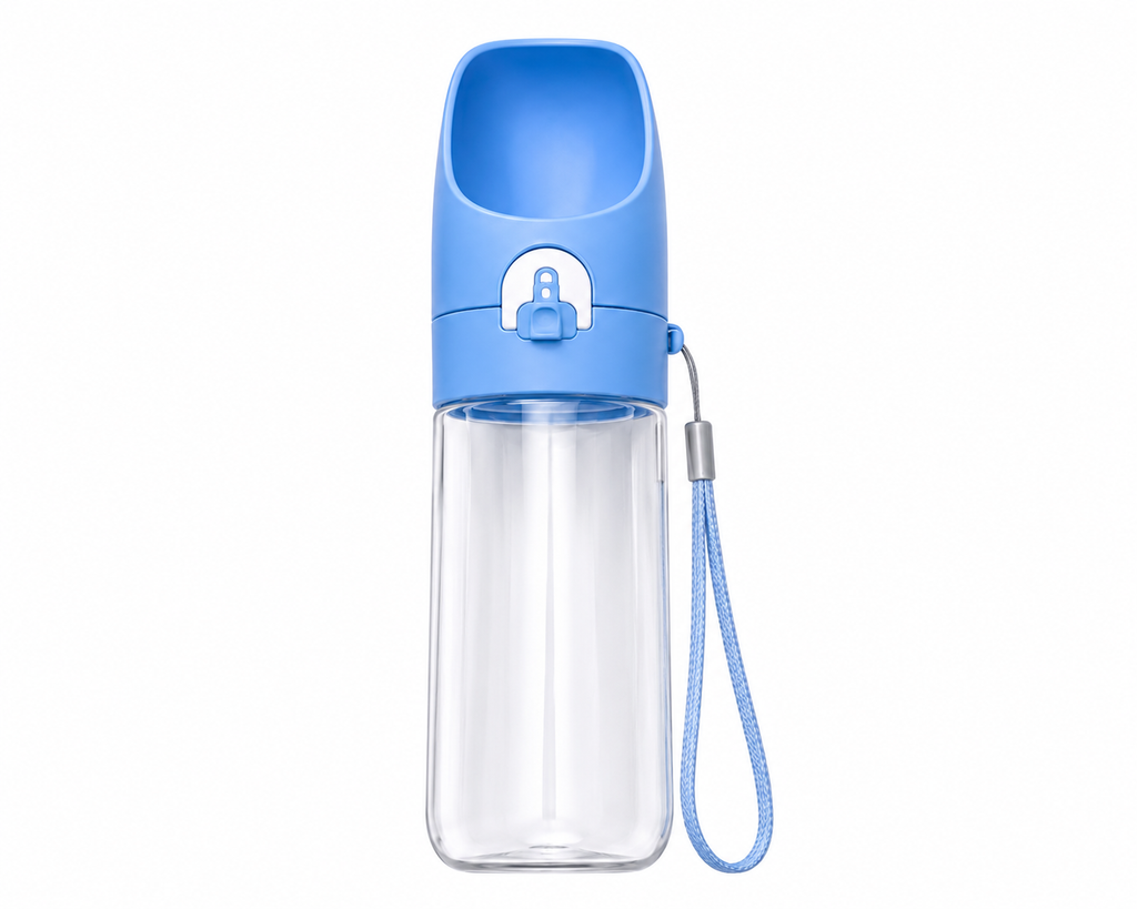 CoolPaws® Borraccia Portatile per Cani con Ciotola Integrata | 450ml / 550ml